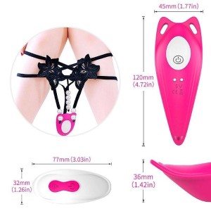 Vibrador de Calcinha Recarregável com Controle Remoto