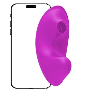 Vibrador de Calcinha com Pulsação à Longa Distância APP 