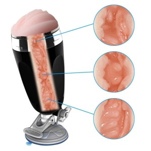 Masturbador Masculino Lanterna Cyberskin com Ventosa