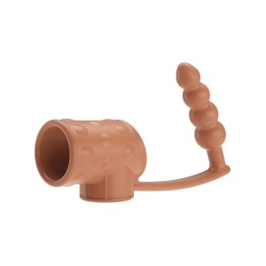 Meia Capa Peniana com Alça para o Escroto e Penetrador Escalonado