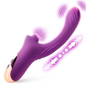 Vibrador Ponto G com 9 Modos de Vibração e Pulsação