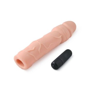 Capa Peniana com Vibrador 17x3,5 cm