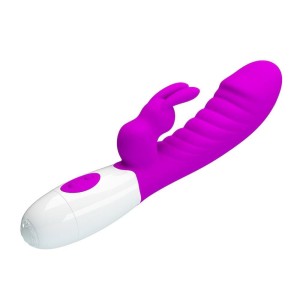 Vibrador Ponto G e Estimulador de Clitóris à Pilha