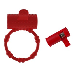 Anel Peniano com Estimulador Língua e com Cápsula Vibratória