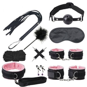 Kit Sado Black Wolf - Rosa