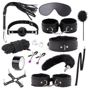 Kit Sado Bondage com 14 Produtos 