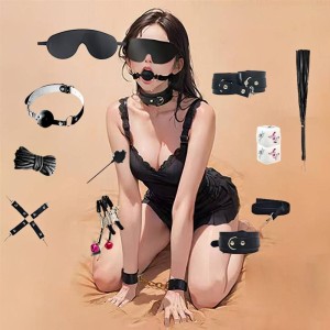 Kit Sado Bondage com 14 Produtos 