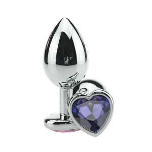 PLUG ANAL METAL CORAÇÃO - MÉDIO