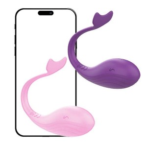 Bullet Formato de Baleia Controle via APP Longa Distância 