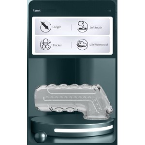 Meia Capa Peniana com Anel para Escroto