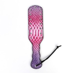 Palmatória em Couro Emborrachado Print Cobra