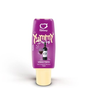 Yummy Gel Térmico Vinho Tinto 15ml