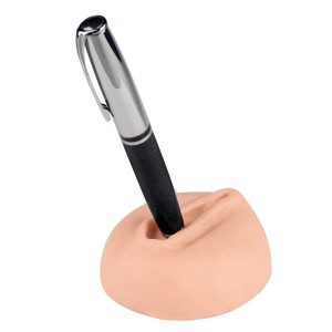 Porta Caneta - Formato de Vagina Pau Brasil