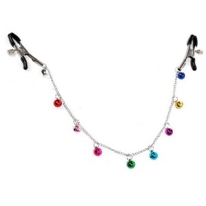 Grampos de Mamilos com Corrente e Sinos