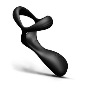 Anel Peniano Duplo Recarregável com Estimulador de Clitóris 