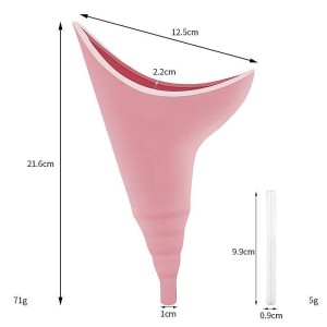 Funil Urinário Feminino Para Fazer Xixi em Pé 