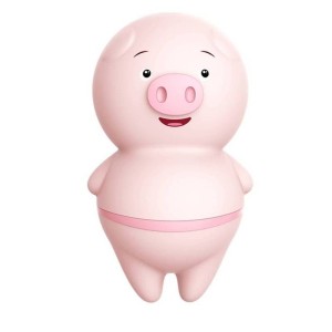 Vibrador Formato Porquinho - Estimulador de Língua 6 Modos de Estimulação