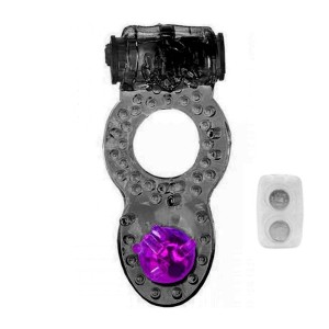 ANEL PENIANO VIBRO COM PÉROLA