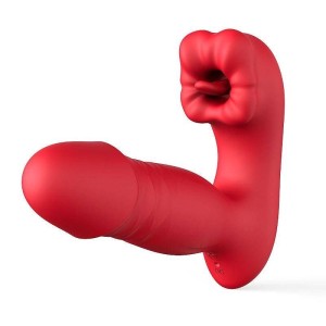 Vibrador com Língua / Vai e vem - À Longa distância - APP