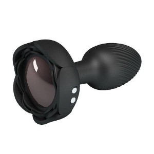 Plug Anal com Vibro e Luz de Led