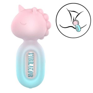 Vibrador de Clitóris Formato de Unicórnio