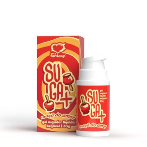 Sugador Liquido Suga+ Maçã do Amor 20g