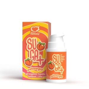 Sugador Liquido Suga+ Pêssego 20g
