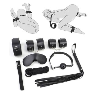 Kit Sado Bondage com 7 Peças