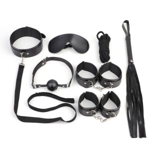 Kit Sado Bondage com 7 Peças