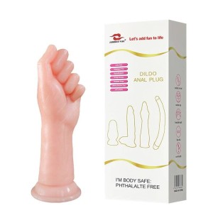 Mão Fechada com Punho Cerrado e Ventosa 