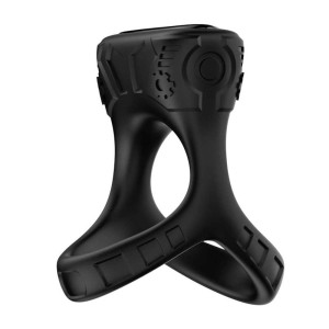 Anel Peniano Duplo em Silicone com Estimulador Clitoriano