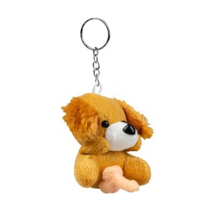 Coleção Chaveiro Bichinhos - Macho - Cachorro PAU BRASIL