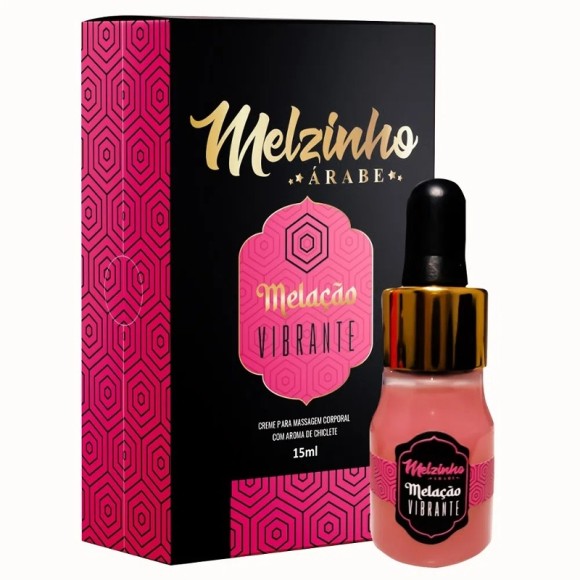 MELZINHO ÁRABE MELAÇÃO VIBRANTE ÓLEO PARA MASSAGEM CORPORAL 15ML CHILLIES