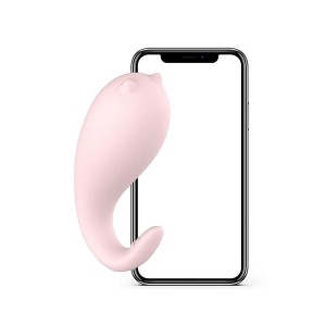 Cápsula Vibratória Recarregável com Controle por Aplicativo e 8 Modos de Vibração  DOCTOR WHALE