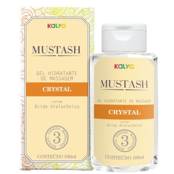 Mustash Crystal - Lubrificante à base de água