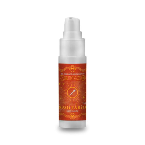 SAGITÁRIO GEL HOT COMESTÍVEL 15G LINHA ZODÍACO PEPPER BLEND