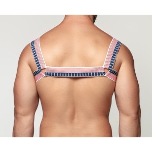 HARNESS EM ELÁSTICO AMÉRICA LISTRADOS SD CLOTHING