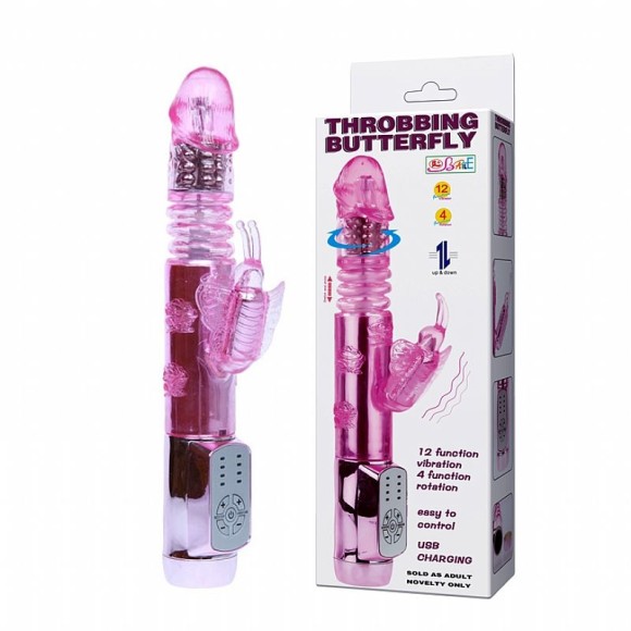  VIBRADOR ROTATIVO VAI E VEM RECARREGÁVEL DAN