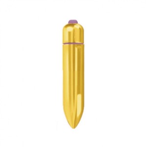 BULLET VIBRATING MASSAGER 8 CM DOURADO DAN