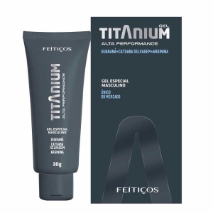 TITANIUM GEL MASCULINO 30g FEITIÇOS AROMÁTICOS