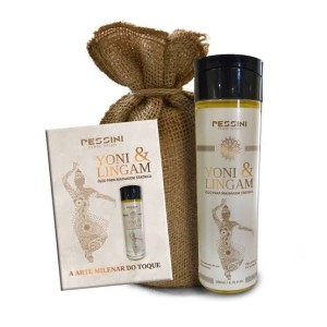 ÓLEO YONI & LINGAM MASSAGEM TÂNTRICA 200ML PESSINI