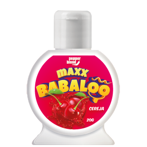 MAXX BABALOO GEL COMESTÍVEL CEREJA PARA SEXO ORAL 20G PEPPER BLEND