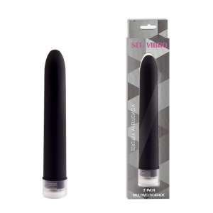 VIBRADOR PERSONAL 17,5cm MULTIVELOCIDADE E TEXTURA AVELUDADA
