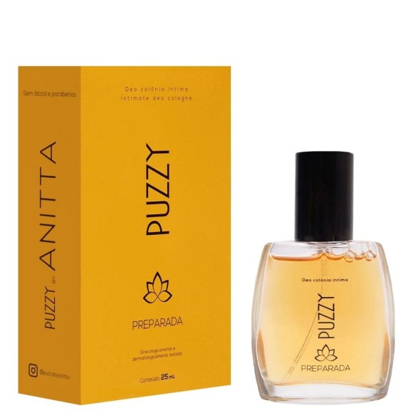 Deo Colônia Íntima Puzzy By Anitta Preparada 25ml