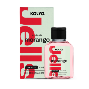 Jells  Gel Beijável Hot Coquetel de Morango