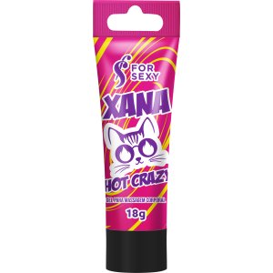 BISNAGA XANA HOT CRAZY 18 ML -FORSEXY
