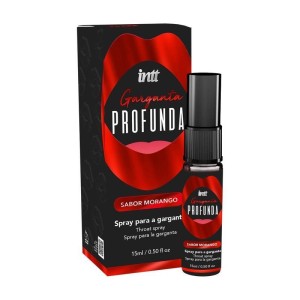 SPRAY  GARGANTA PROFUNDA SABOR MORANGO 17ml INTT
