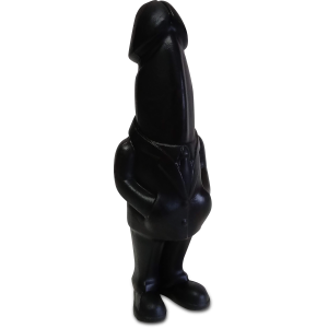 EXECUPINTO PÊNIS DE BORRACHA 17,5 X 4,5CM DIVERSÃO AO CUBO