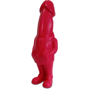 EXECUPINTO PÊNIS DE BORRACHA 17,5 X 4,5CM DIVERSÃO AO CUBO