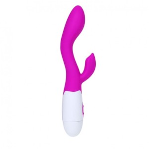 Vibrador Ponto G e Estimulador de Clitóris à Pilha